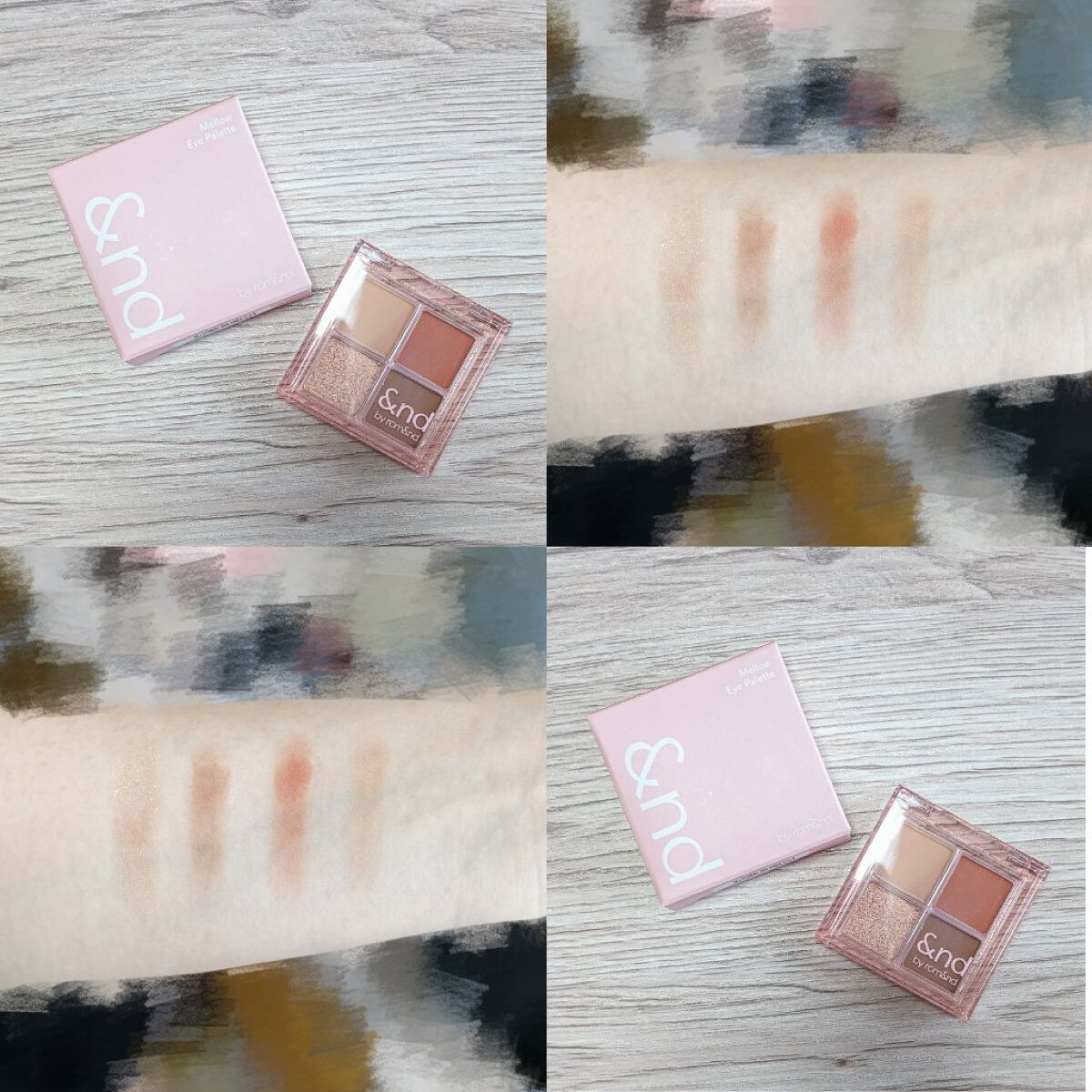 アンドバイロムアンド　メロウアイパレット/&nd by rom&nd/アイシャドウパレットを使ったクチコミ（1枚目）