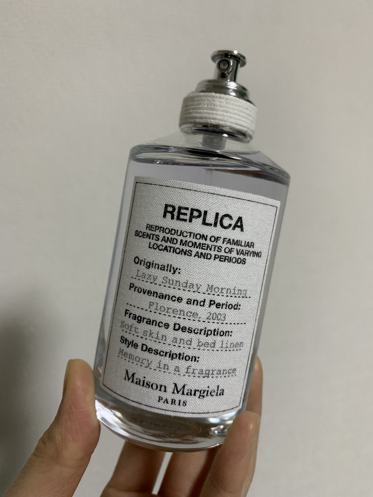 レプリカ オードトワレ レイジー サンデーモーニング  100ml/Maison Margiela Fragrances/香水(レディース)を使ったクチコミ（2枚目）