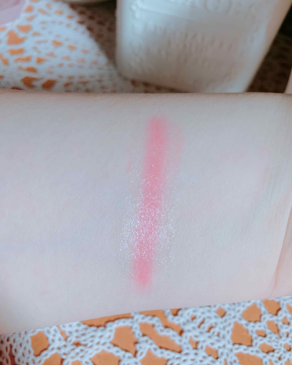 クリスタルデュオ リップスティック シアー/Visée/口紅を使ったクチコミ（2枚目）