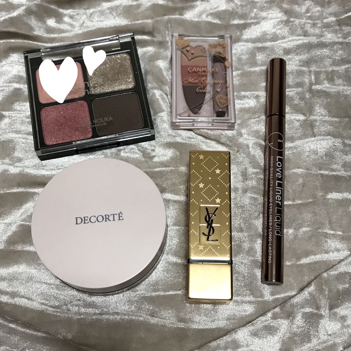 サテンフィットアイシャドウ/HOLIKA HOLIKA/アイシャドウパレットを使ったクチコミ（1枚目）