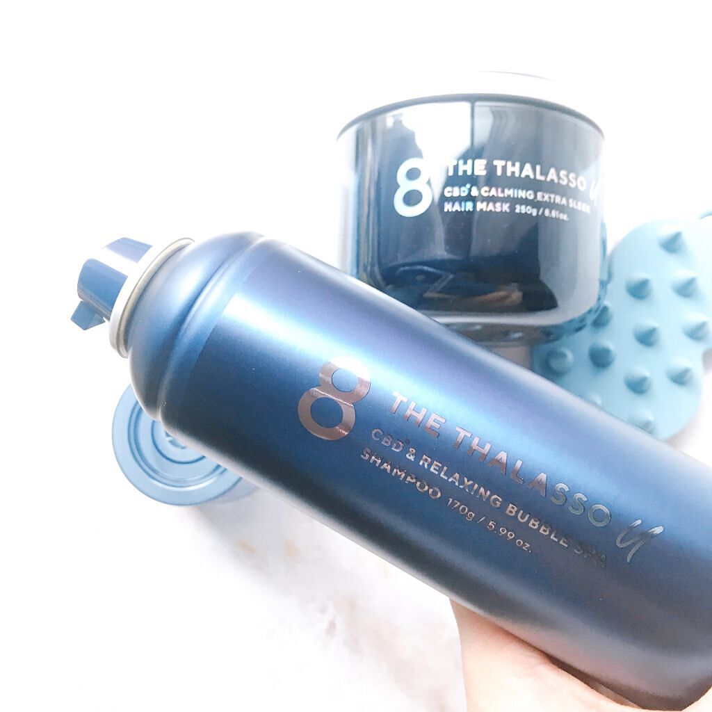 エイトザタラソ ユー CBD＆リラクシング バブルスパ 炭酸泡シャンプー/エイトザタラソ/市販シャンプーを使ったクチコミ（3枚目）