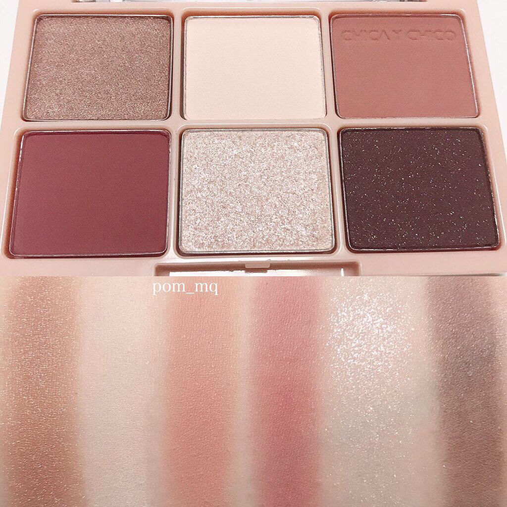 ワンショットアイパレット 02＃night drink/CHICAY CHICO/アイシャドウパレットを使ったクチコミ（3枚目）