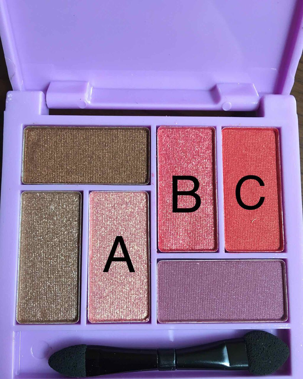 ラッキーフレンズ ルックアット マイアイジュエル/ETUDE/単色アイシャドウを使ったクチコミ（3枚目）