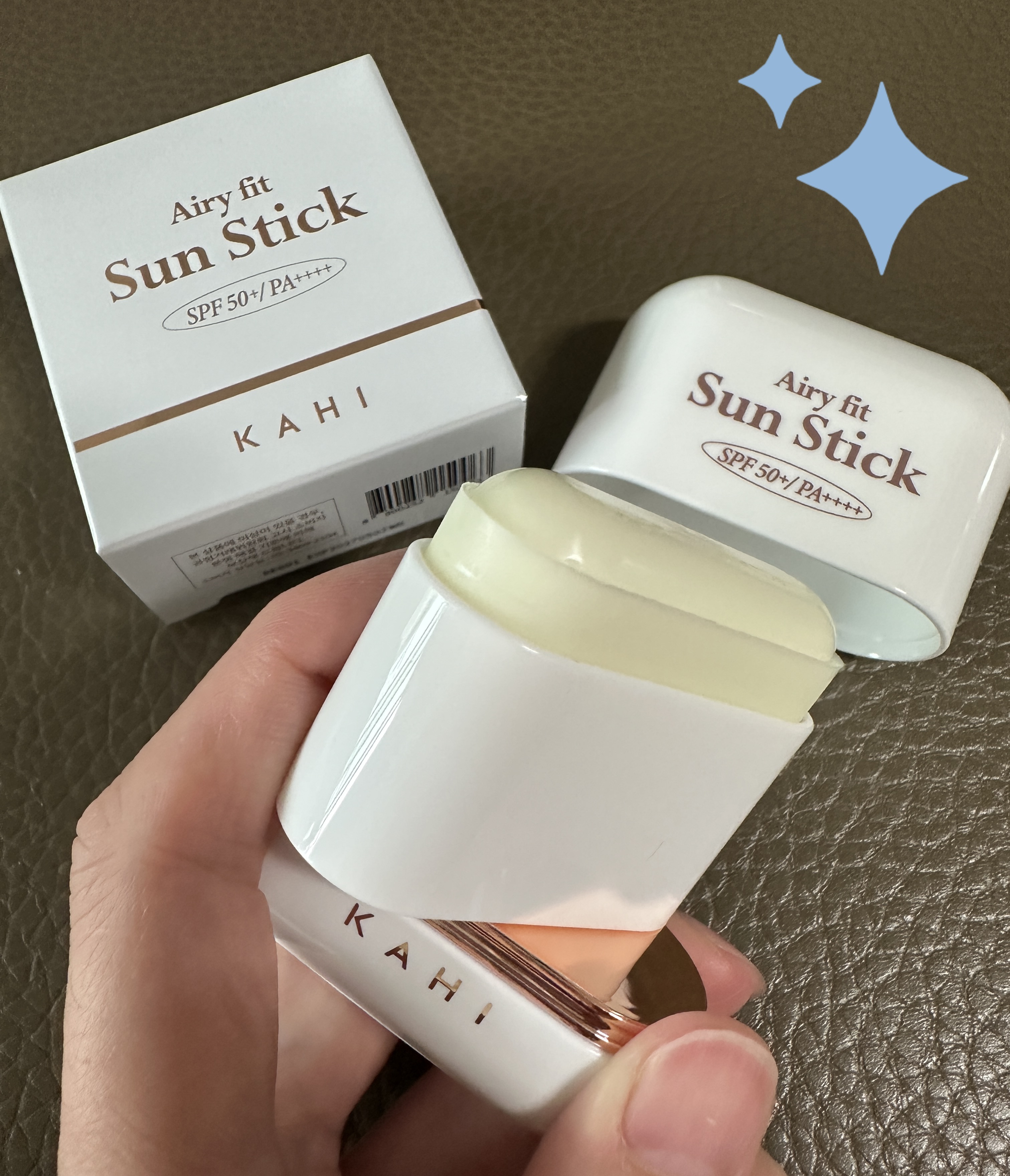 エアリーフィットサンスティック/KAHI/日焼け止めスティックを使ったクチコミ（1枚目）
