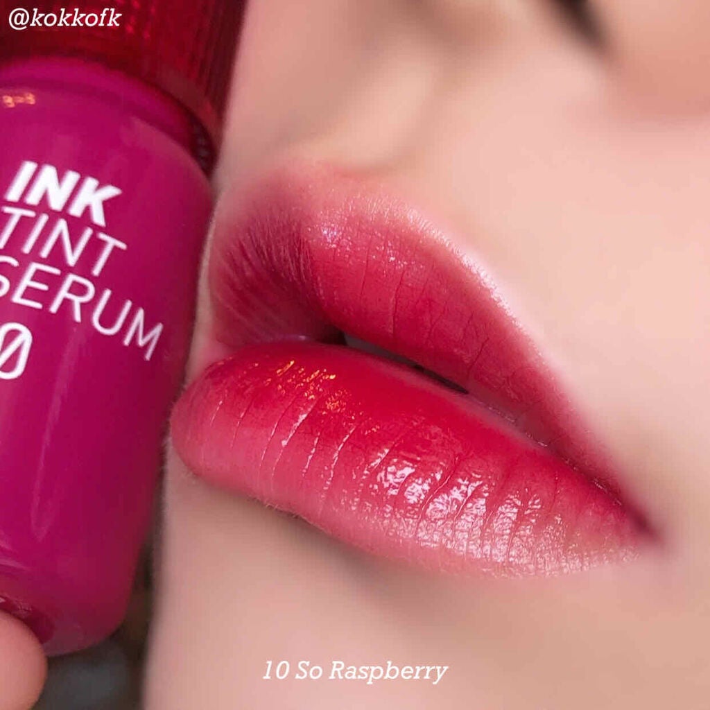 インクティントセラム/PERIPERA/口紅を使ったクチコミ(2枚目)