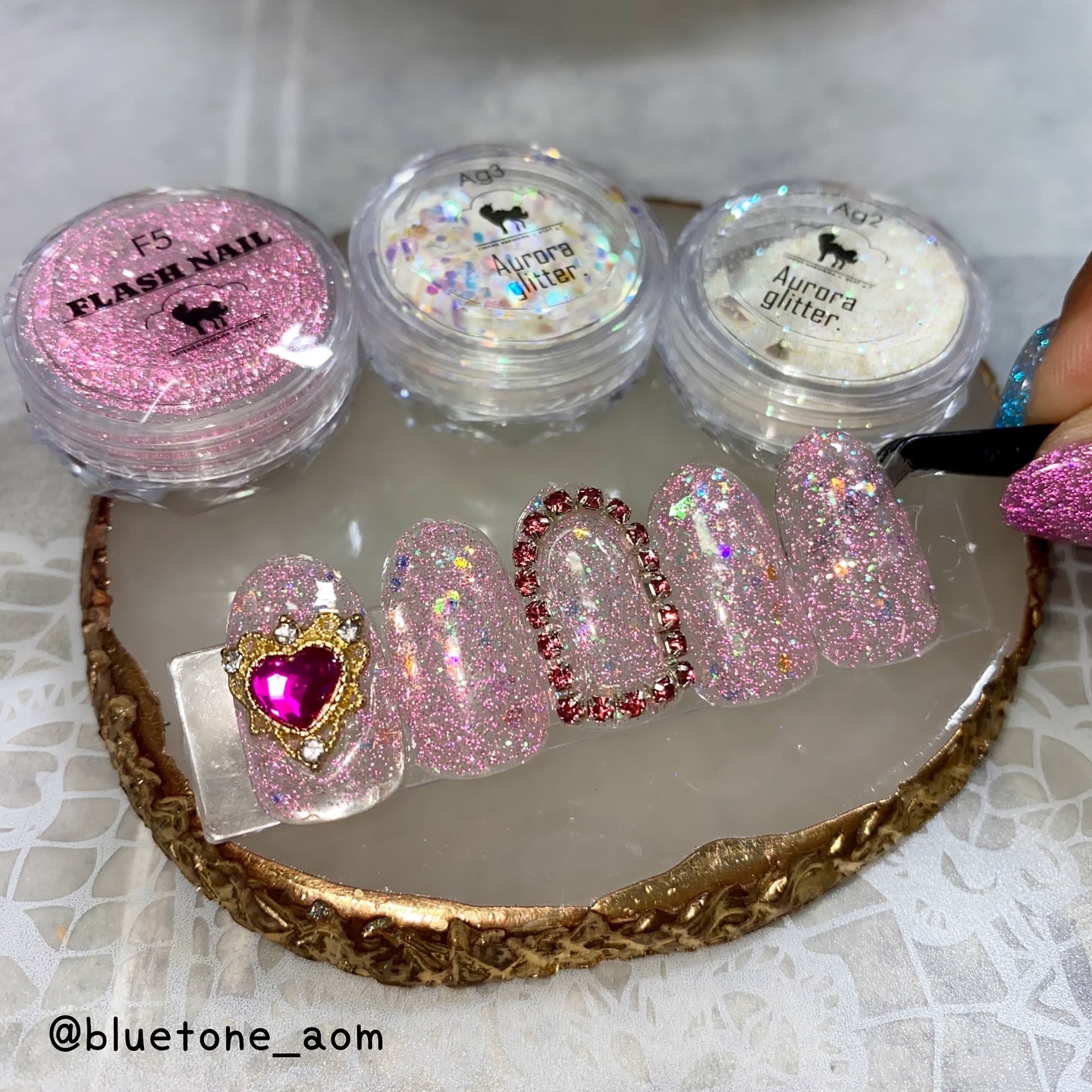 ネイルパーツ/SHEIN/ネイルチップ・パーツを使ったクチコミ（3枚目）