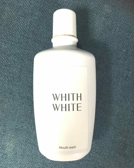 ホワイトニング マウスウォッシュ /WHITH WHITE/マウスウォッシュ・スプレーを使ったクチコミ(1枚目)