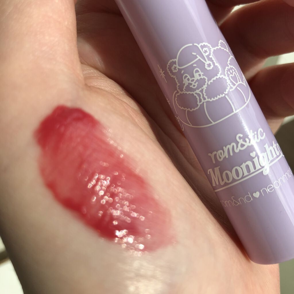 グラスティングウォーターティント/rom&nd/リップティントを使ったクチコミ（3枚目）