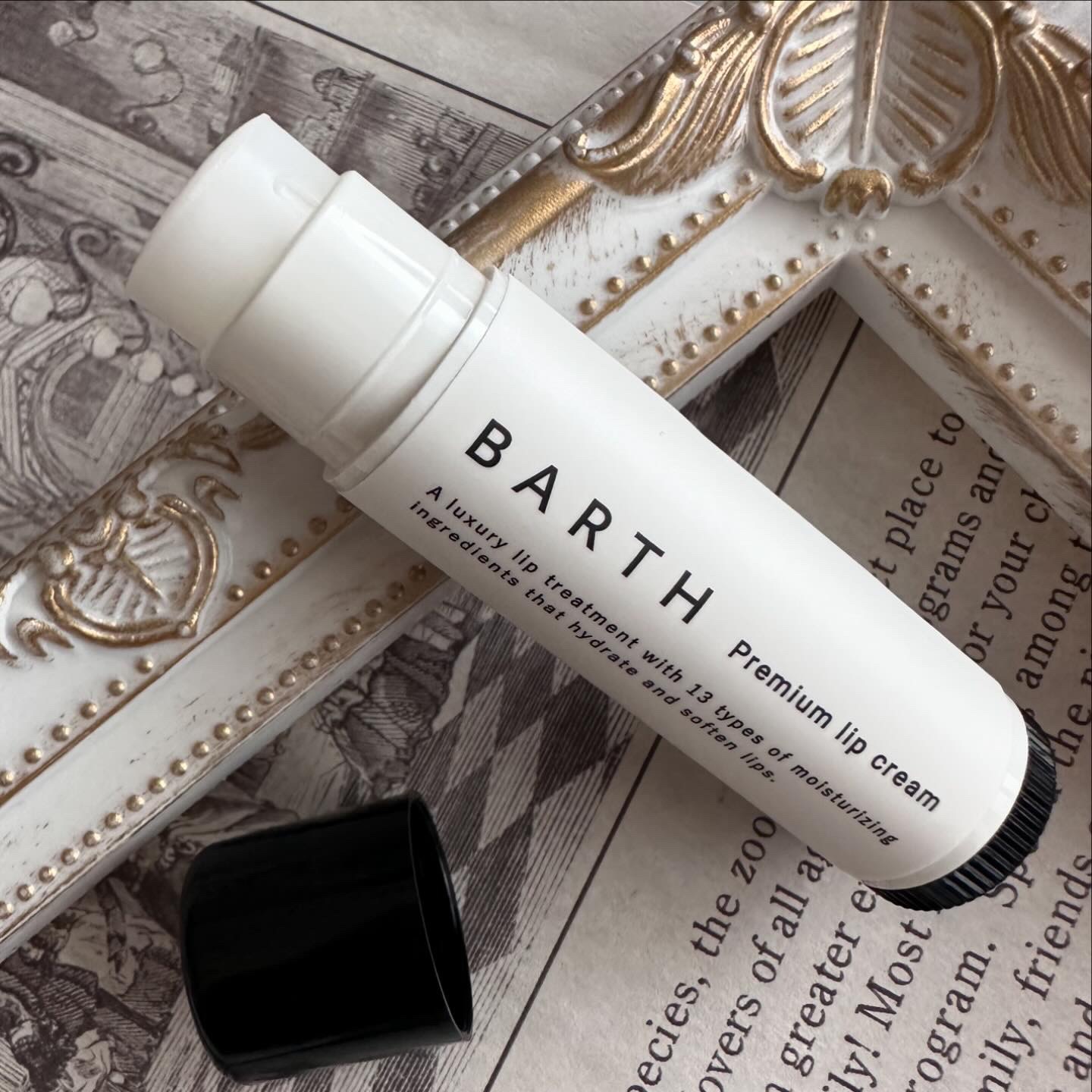 BARTHプレミアムリップクリーム/BARTH/リップクリームを使ったクチコミ（3枚目）