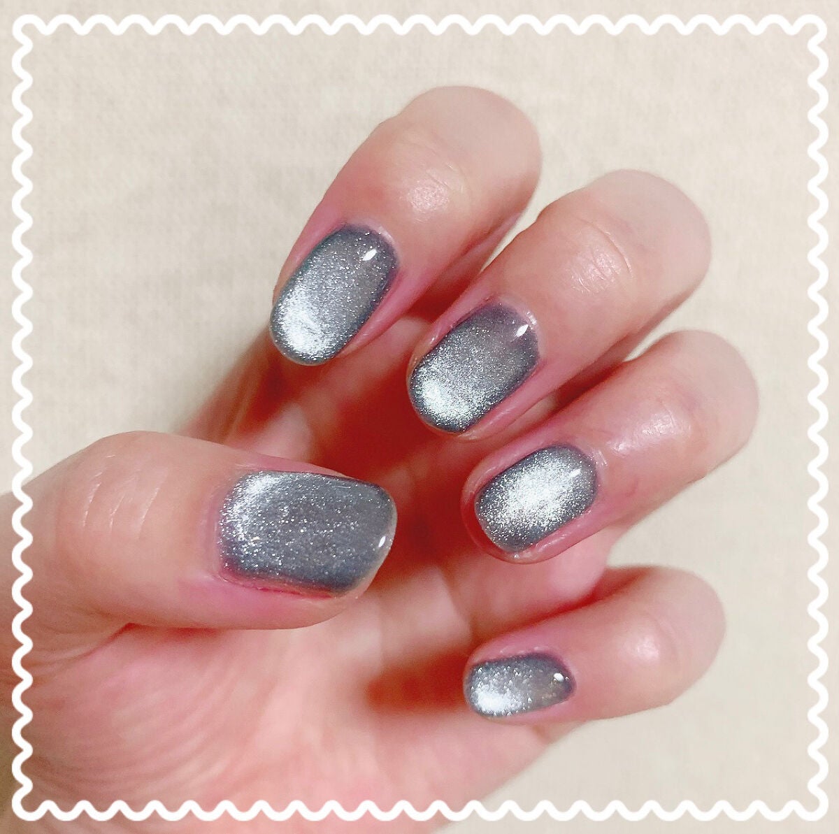 マグネットジェル/NAILTOWN/ジェルネイルを使ったクチコミ(1枚目)