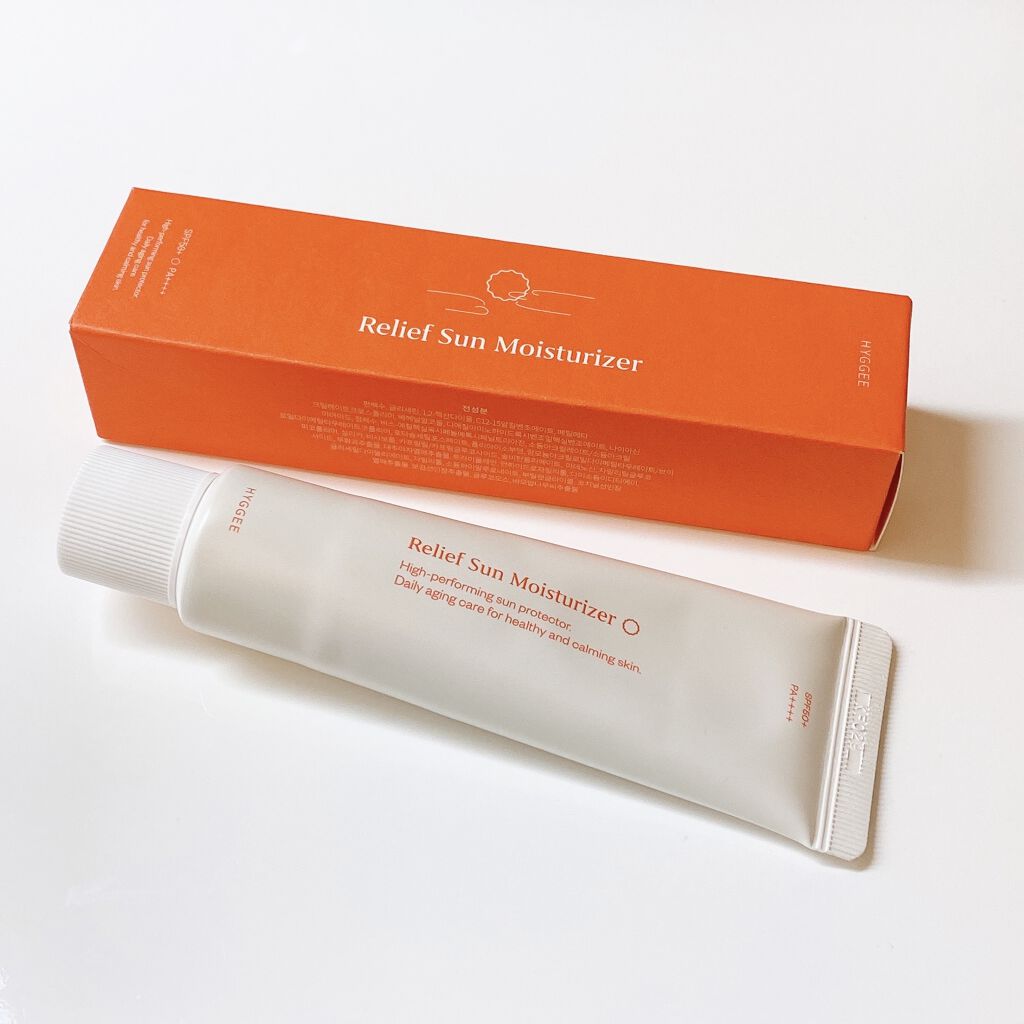 リリーフサンモイスチャライザー/HYGGEE/化粧下地を使ったクチコミ（1枚目）