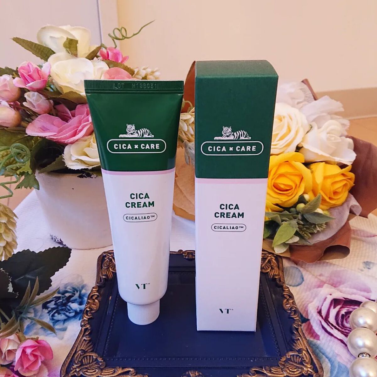 シカバイタル クリーム/VT/フェイスクリームを使ったクチコミ（2枚目）