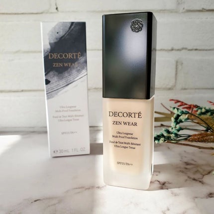ゼン ウェア フルイド/DECORTÉ/リキッドファンデーションを使ったクチコミ(1枚目)