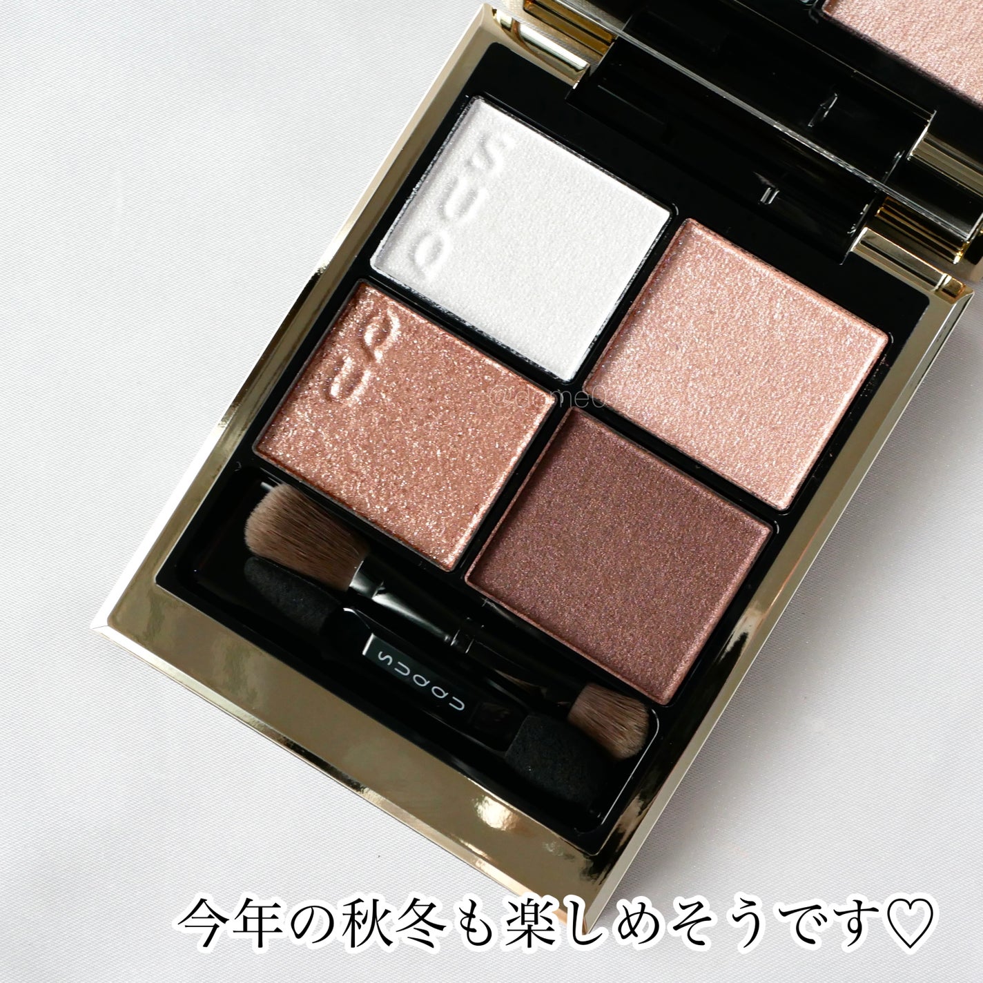 シグニチャー カラー アイズ/SUQQU/アイシャドウパレットを使ったクチコミ(5枚目)