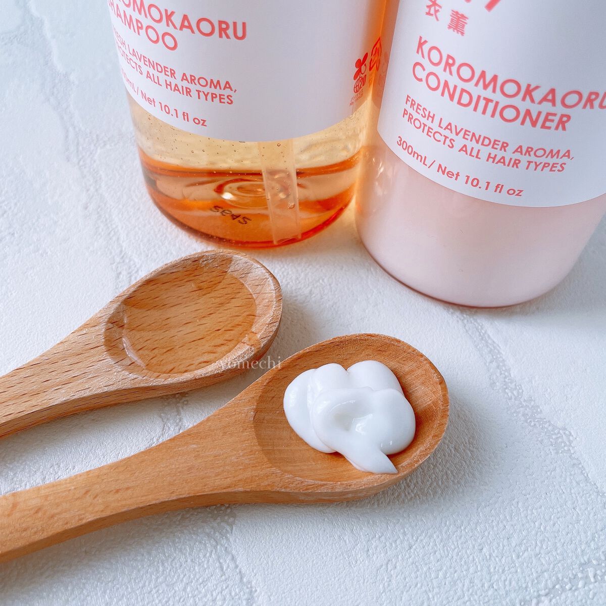 ノンシリコン アミノ酸 シャンプー/コンディショナー 衣薫（ころもかおる）/MOGANS/市販シャンプーを使ったクチコミ（2枚目）