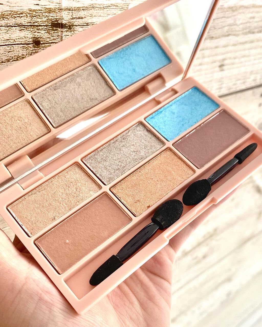 イロアソビ 6色アイパレット/iroasobi/アイシャドウパレットを使ったクチコミ(6枚目)