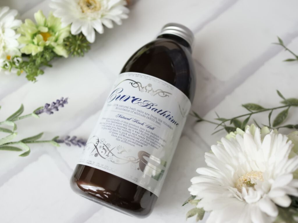 Cureバスタイム 500g/Cure/無機塩系入浴剤を使ったクチコミ(1枚目)