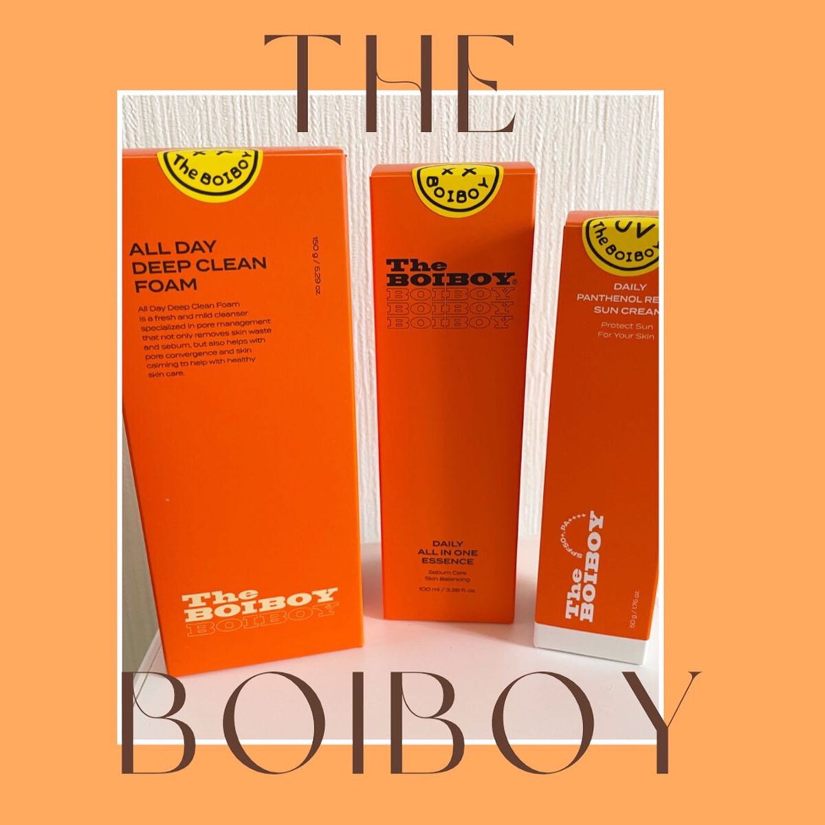 オールデイ ディープクリーンフォーム/TheBOIBOY/洗顔フォームを使ったクチコミ（1枚目）