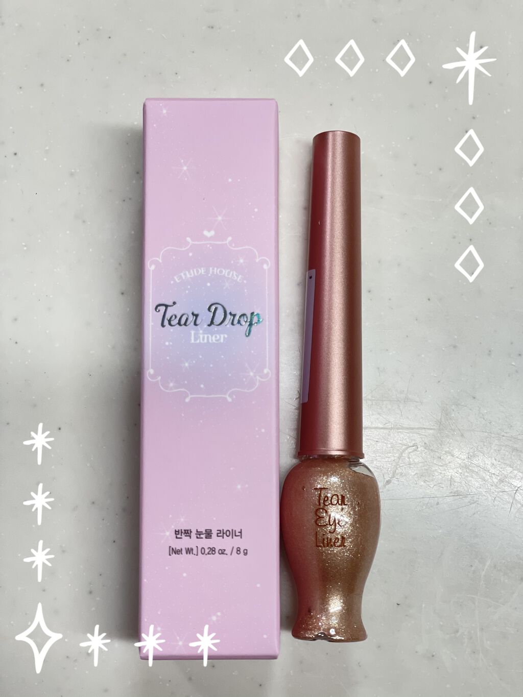 ティアー アイライナー/ETUDE/リキッドアイライナーを使ったクチコミ（1枚目）