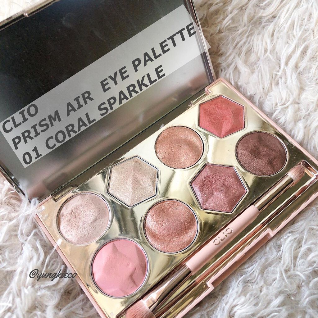 プリズム エアー アイ パレット/CLIO/アイシャドウパレットを使ったクチコミ(1枚目)