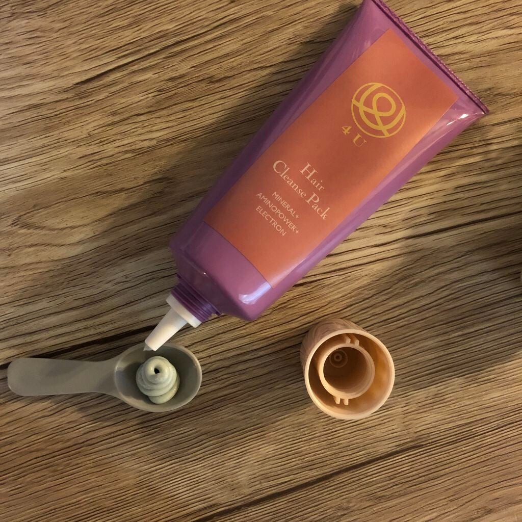 ヘアクレンズパック/4U/市販シャンプーを使ったクチコミ(2枚目)