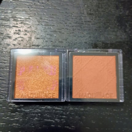 ドラマティックアイカラー (パウダー)/(クリーム) OR210 ピーチシロップ (パール)/マキアージュ/アイシャドウパレットの画像