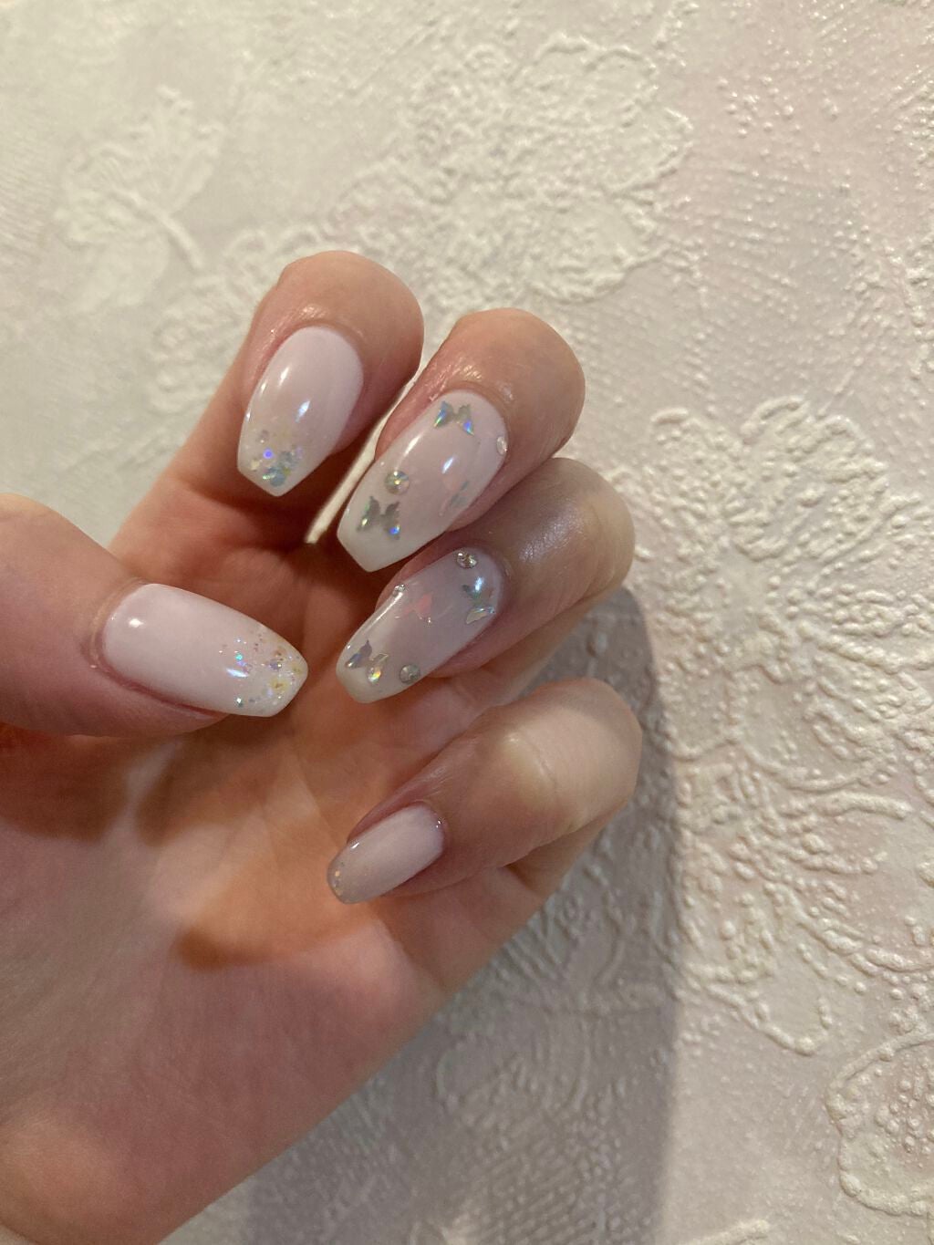 N♡美容備忘録 on LIPS 「NEWネイル✨仕事終わりネイルサロンへ💅最近仕事が忙しくて全然..」(1枚目)