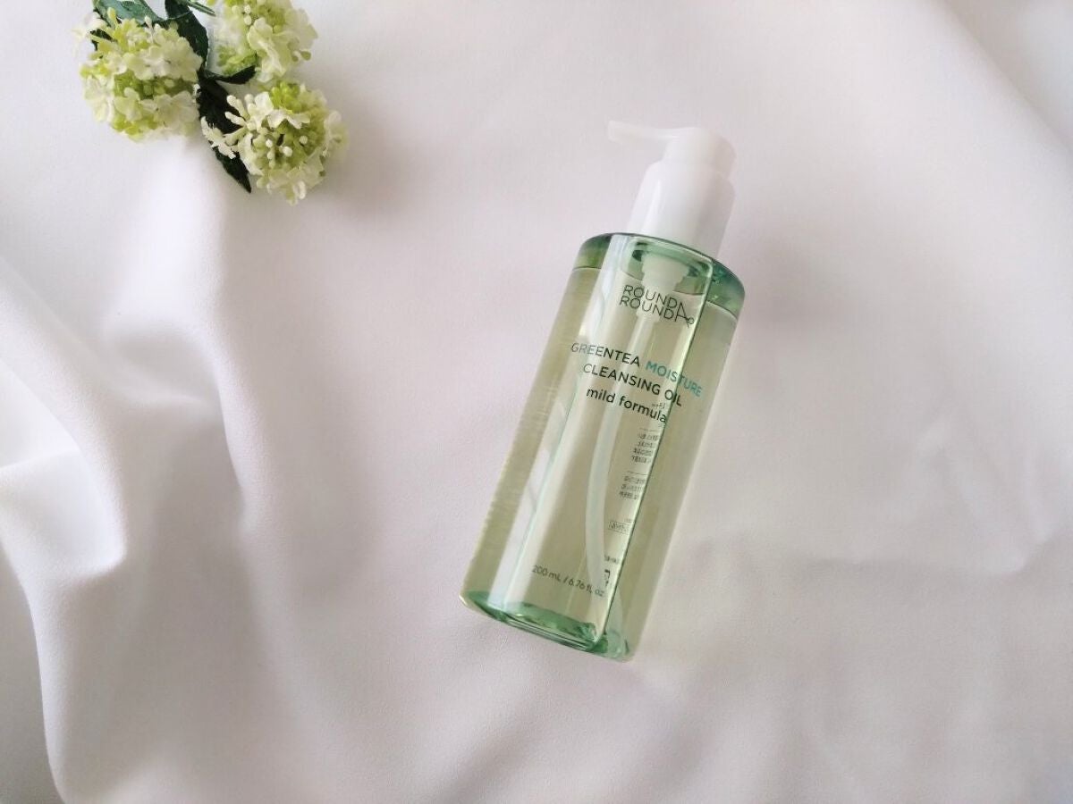 グリーンティーモイスチャークレンジングオイル/ラウンドアラウンド/オイルクレンジングを使ったクチコミ(1枚目)