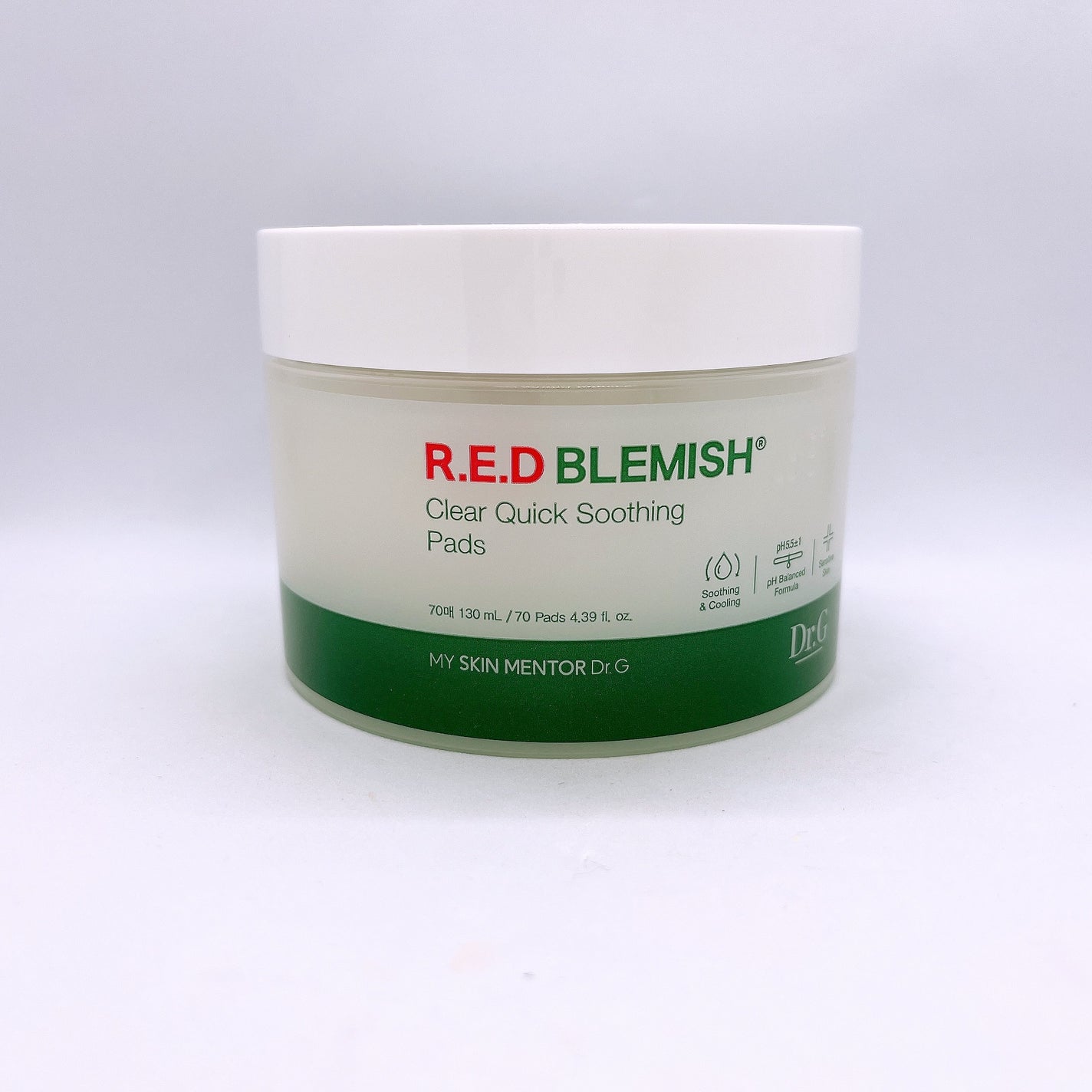 レッドブレミッシュクリアクイックスージングパック/Dr.G/拭き取り化粧水を使ったクチコミ(2枚目)