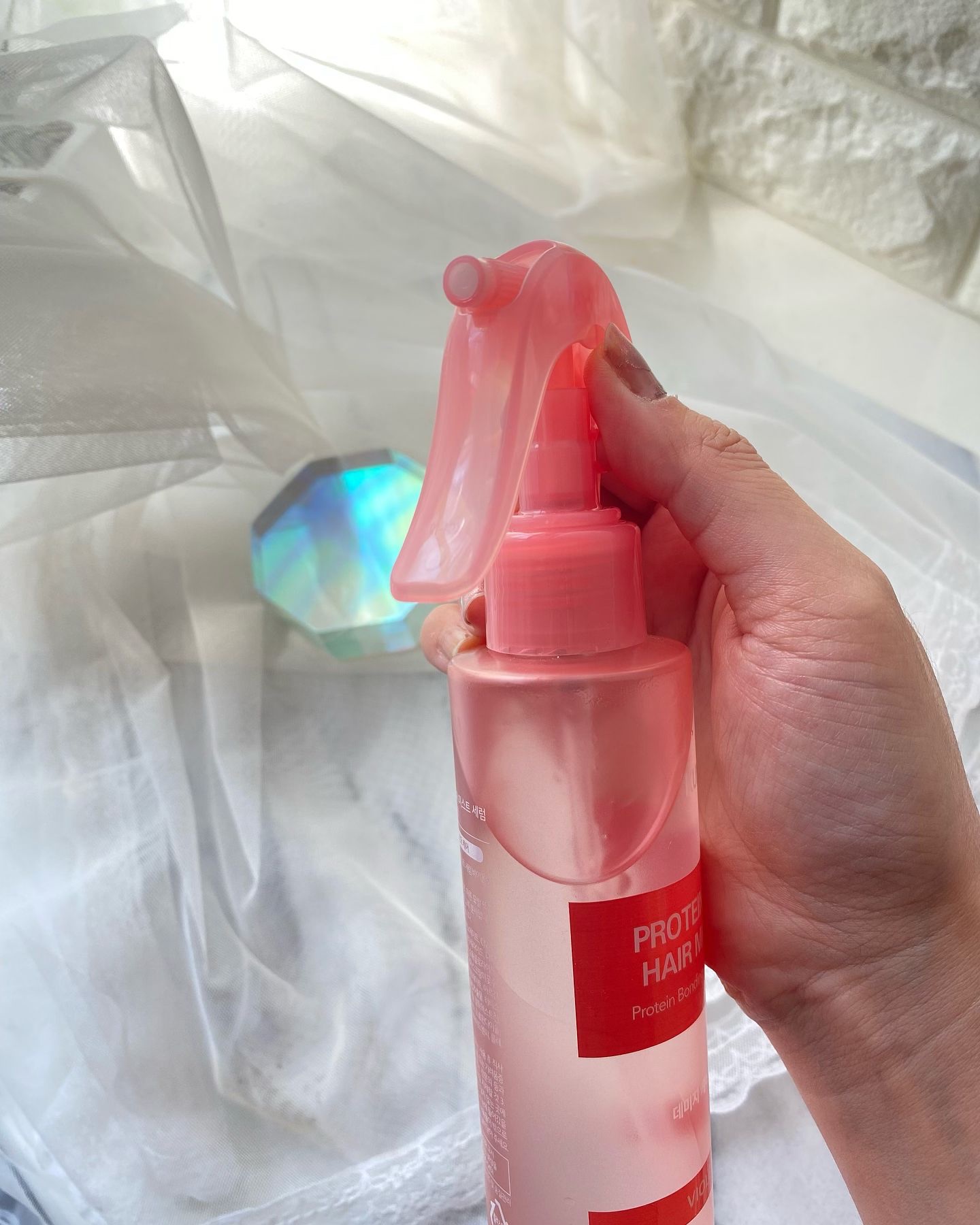 プロテインダメージケア ヘアミストセラム/KUNDAL/ヘアミストを使ったクチコミ（3枚目）