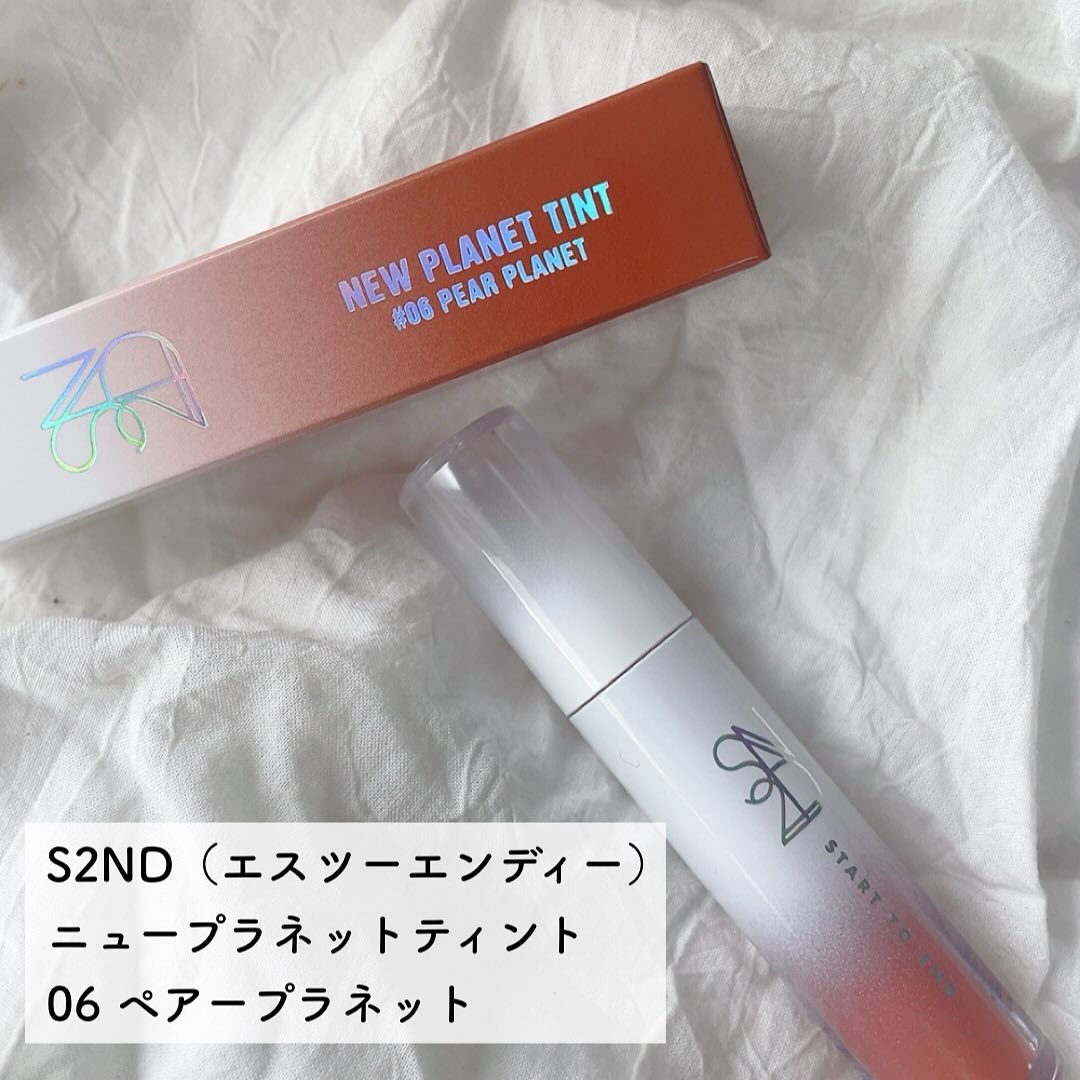 ニュープラネットティント #06 ペアープラネット/S2ND/リップティントを使ったクチコミ（2枚目）