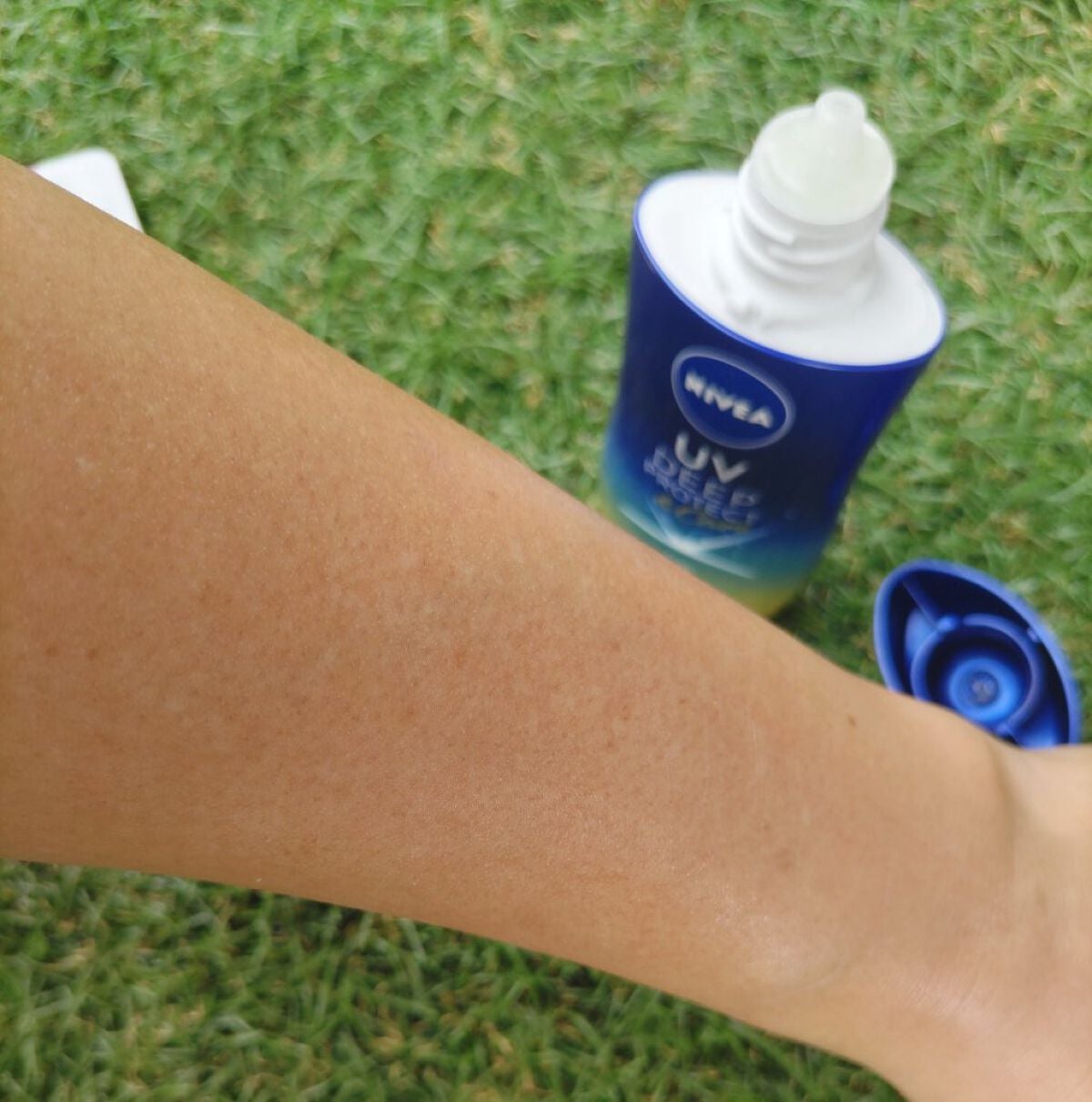 ニベアUV ディープ プロテクト&ケア ジェル/ニベア/日焼け止めジェルを使ったクチコミ(6枚目)