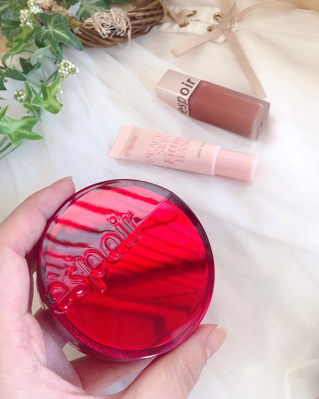 プロテーラービーベルベットカバークッション/espoir/クッションファンデーションを使ったクチコミ(4枚目)