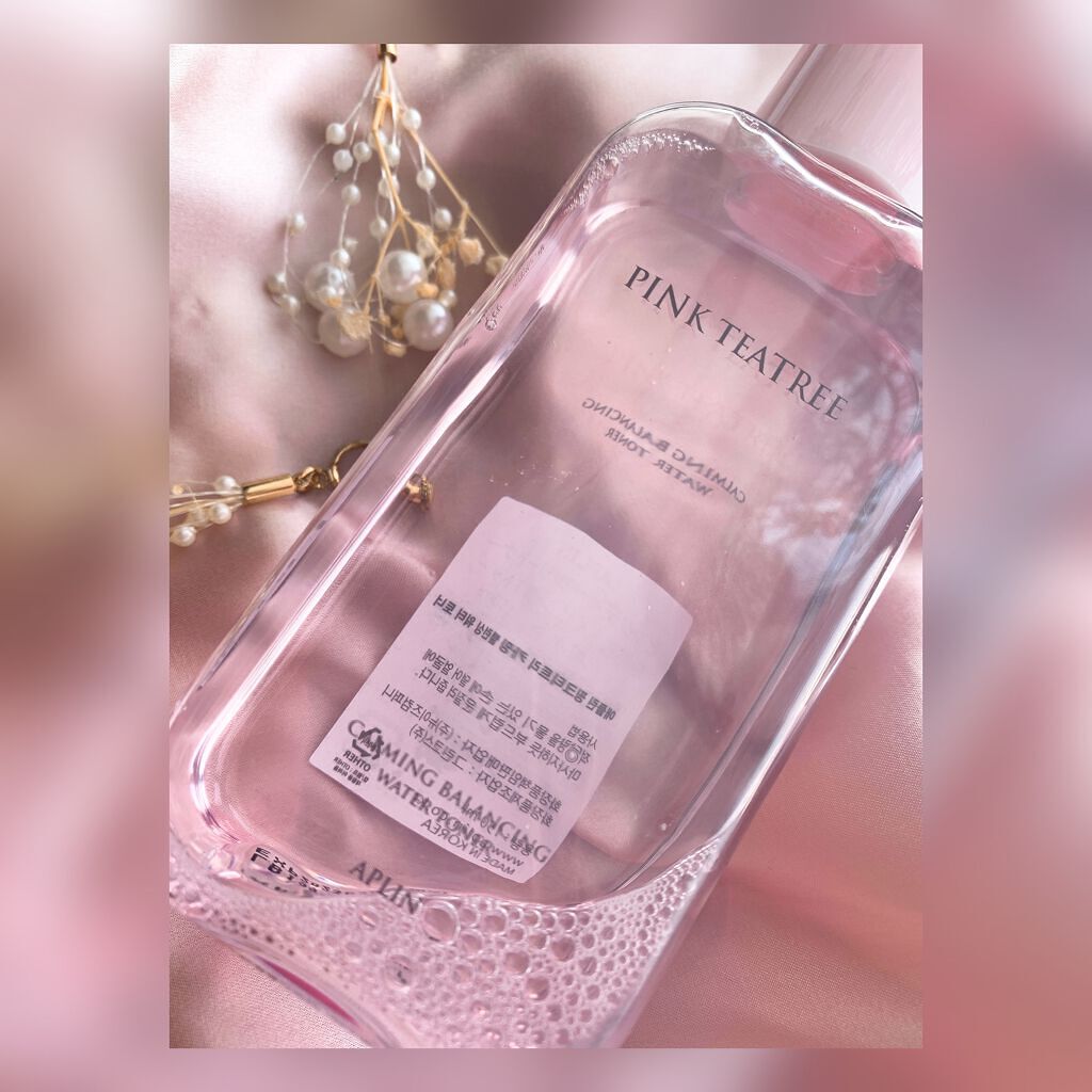 ピンクティーツリートナー/APLIN/化粧水を使ったクチコミ(2枚目)