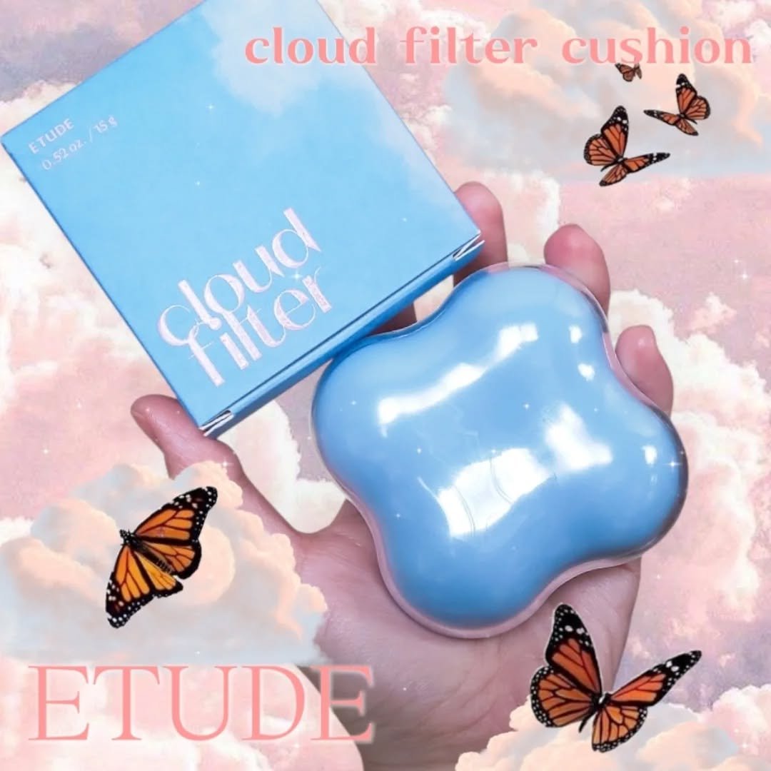 クラウドフィルタークッション/ETUDE/クッションファンデーションを使ったクチコミ（1枚目）