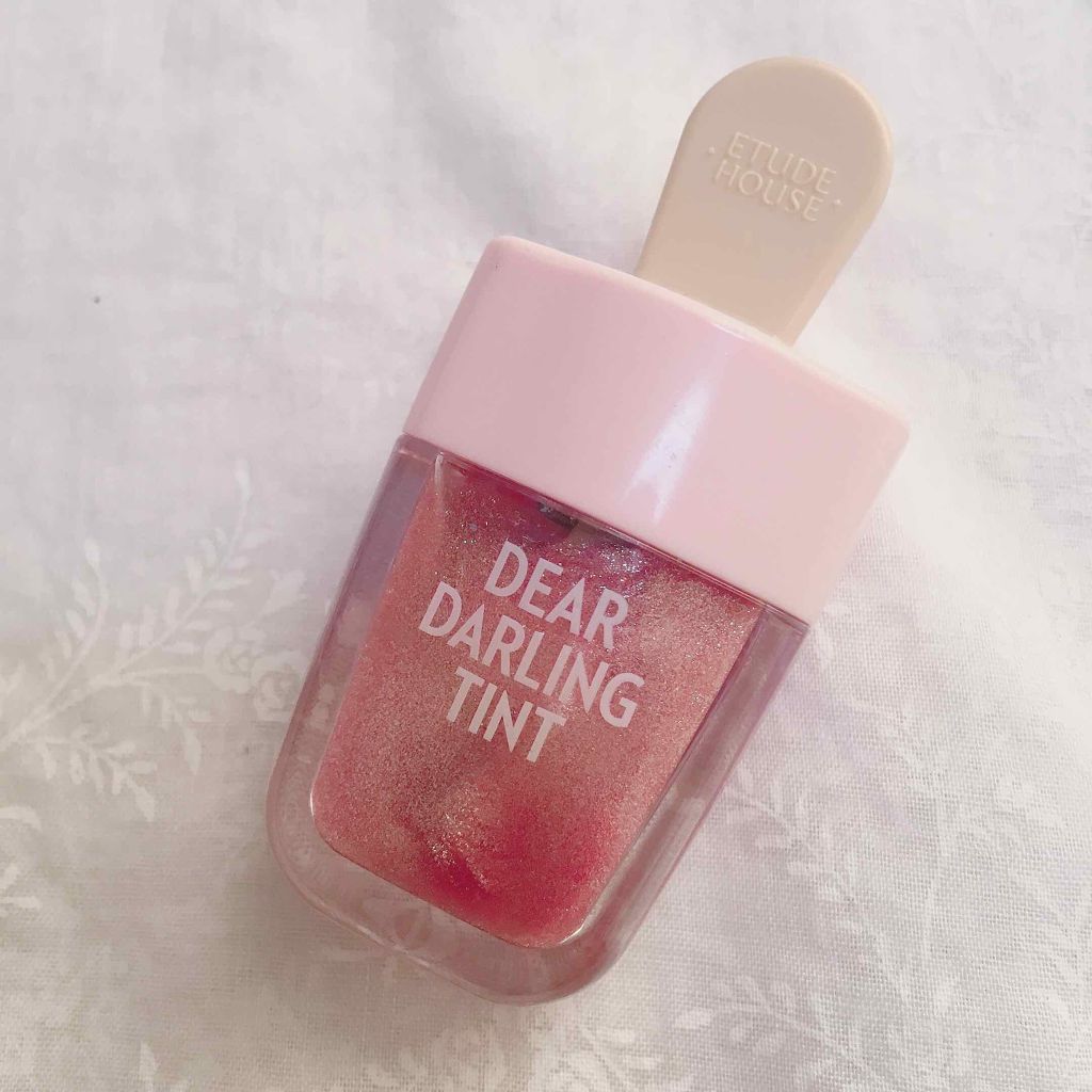 ディアダーリン ウォータージェルティント (アイスティント)/ETUDE/口紅を使ったクチコミ(1枚目)