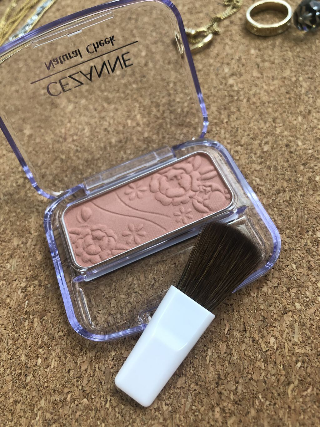 ナチュラル チークN/CEZANNE/パウダーチークを使ったクチコミ（3枚目）