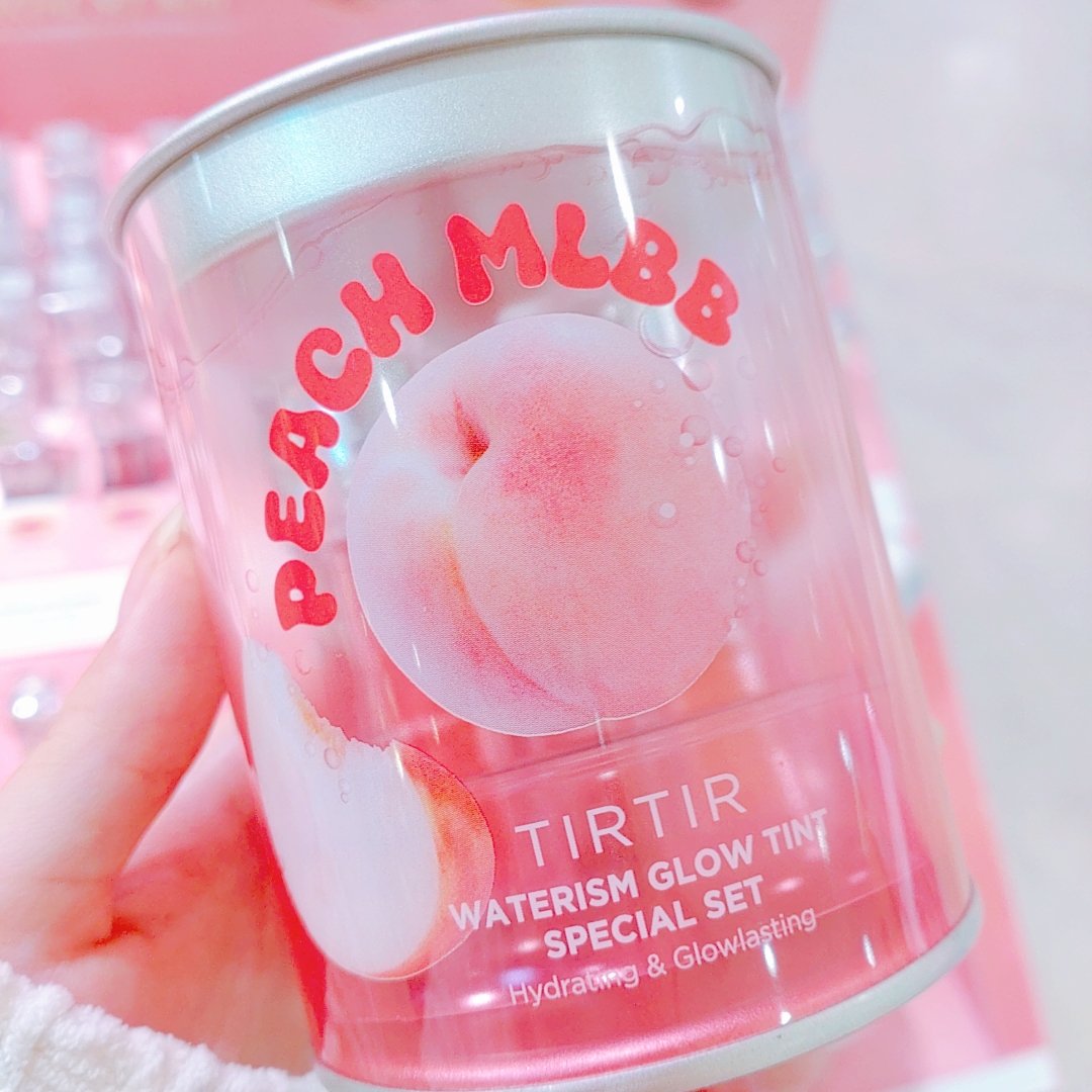 WATERISM GLOW TINT MINI SPECIAL SET PEACH MLBB/TIRTIR(ティルティル)/メイクアップキットを使ったクチコミ（1枚目）