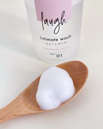 laugh.インティメイトウォッシュ 無香料/laugh./デリケートゾーンケアを使ったクチコミ(3枚目)