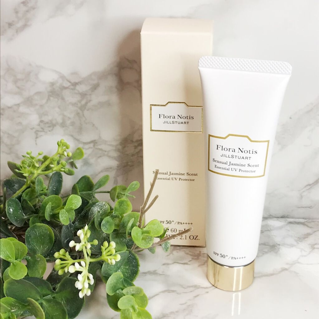 エッセンシャルUVプロテクター センシュアルジャスミン/Flora Notis JILL STUART/日焼け止めクリームを使ったクチコミ（2枚目）