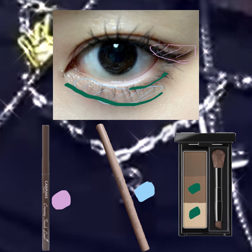 ケイト デザイニングアイブロウ3D/KATE/パウダーアイブロウを使ったクチコミ(3枚目)