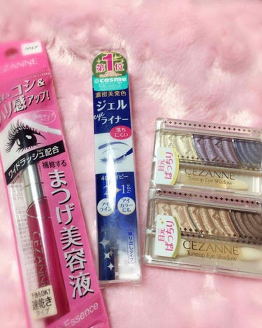 まつり on LIPS 「本日の購入品❤️セザンヌ祭り勃発✨✨ジャニオタとしては、メイク..」（1枚目）