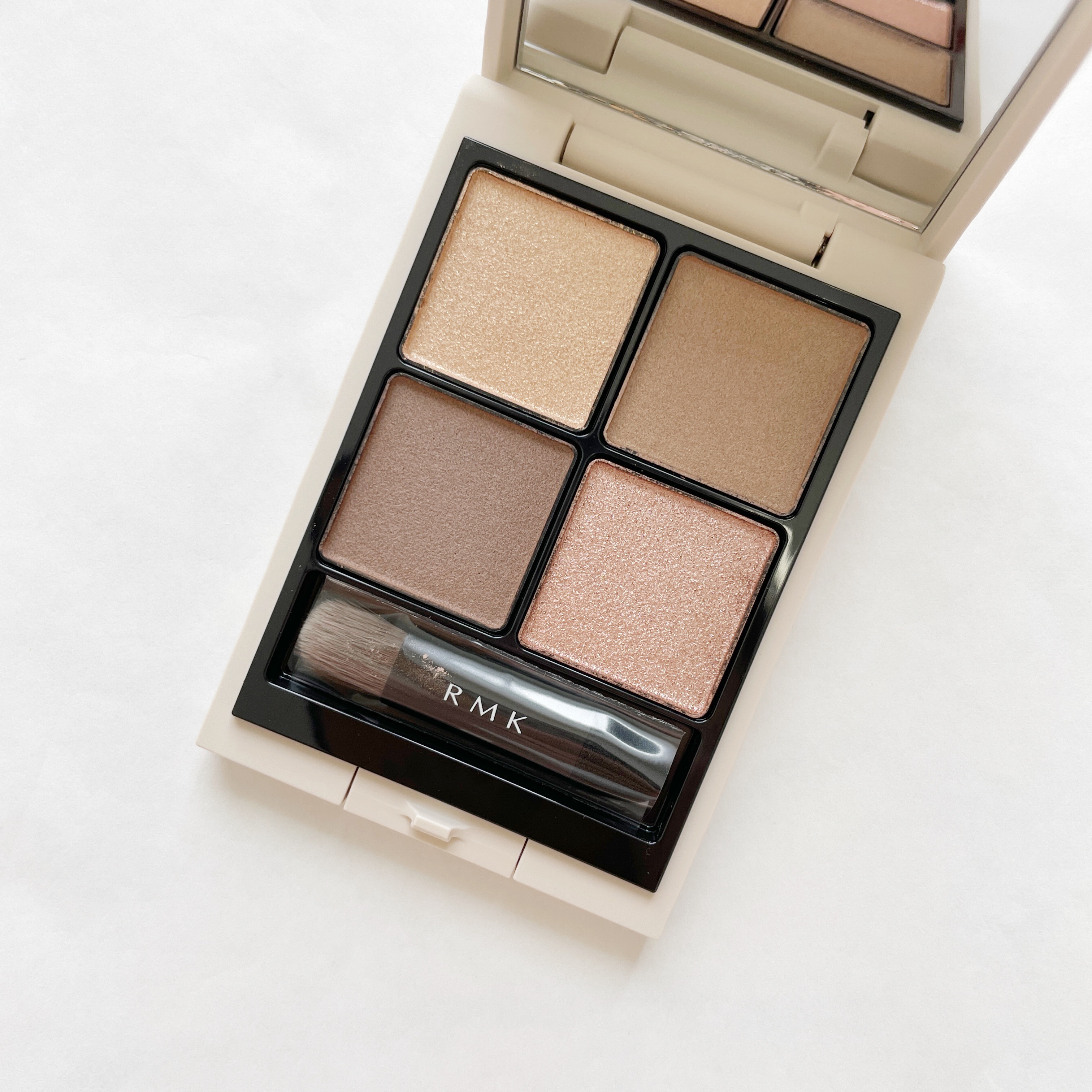 RMK シンクロマティック アイシャドウパレット 01 ソフトスポット/RMK/アイシャドウパレットを使ったクチコミ（3枚目）
