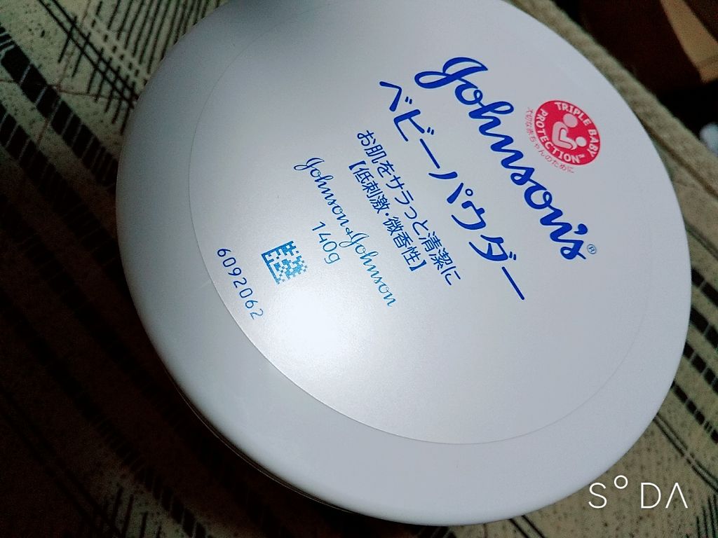 ジョンソン ベビーパウダー/ジョンソンベビー/ボディパウダーを使ったクチコミ（1枚目）