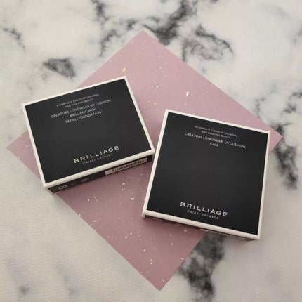 クリエイターズ ロングウェア UV クッション/ブリリアージュ/クッションファンデーションを使ったクチコミ(8枚目)