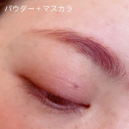 セルヴォーク インディケイトアイブロウパウダー/Celvoke/パウダーアイブロウを使ったクチコミ(4枚目)