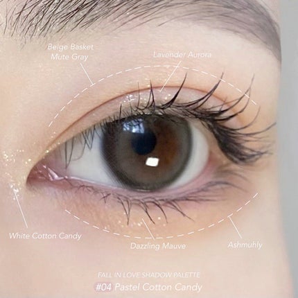 KEYBO FALL IN LOVE SHADOW PALETTE/keybo/アイシャドウパレットを使ったクチコミ(8枚目)