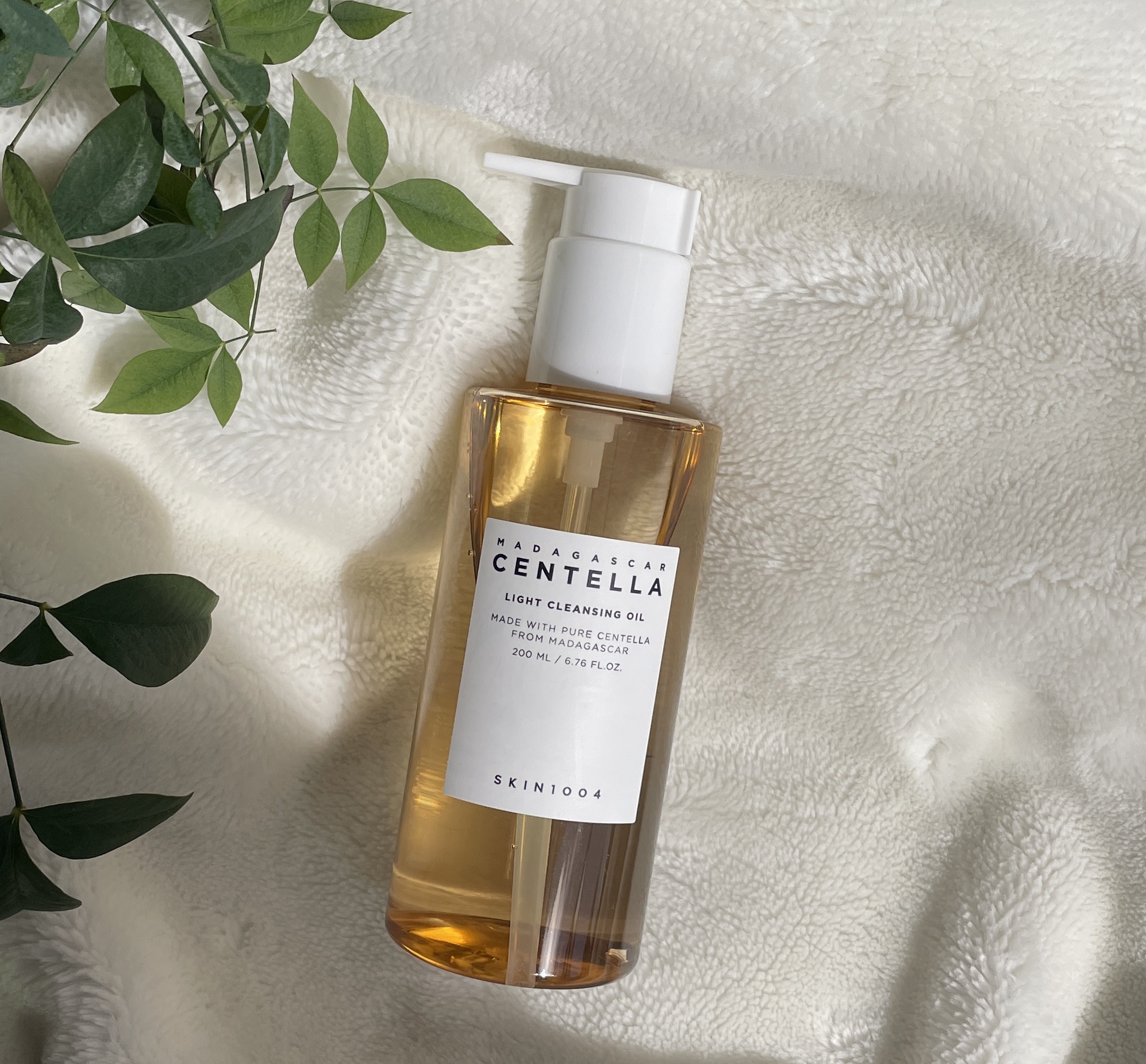 センテラ ライトクレンジングオイル/SKIN1004/オイルクレンジングを使ったクチコミ（1枚目）