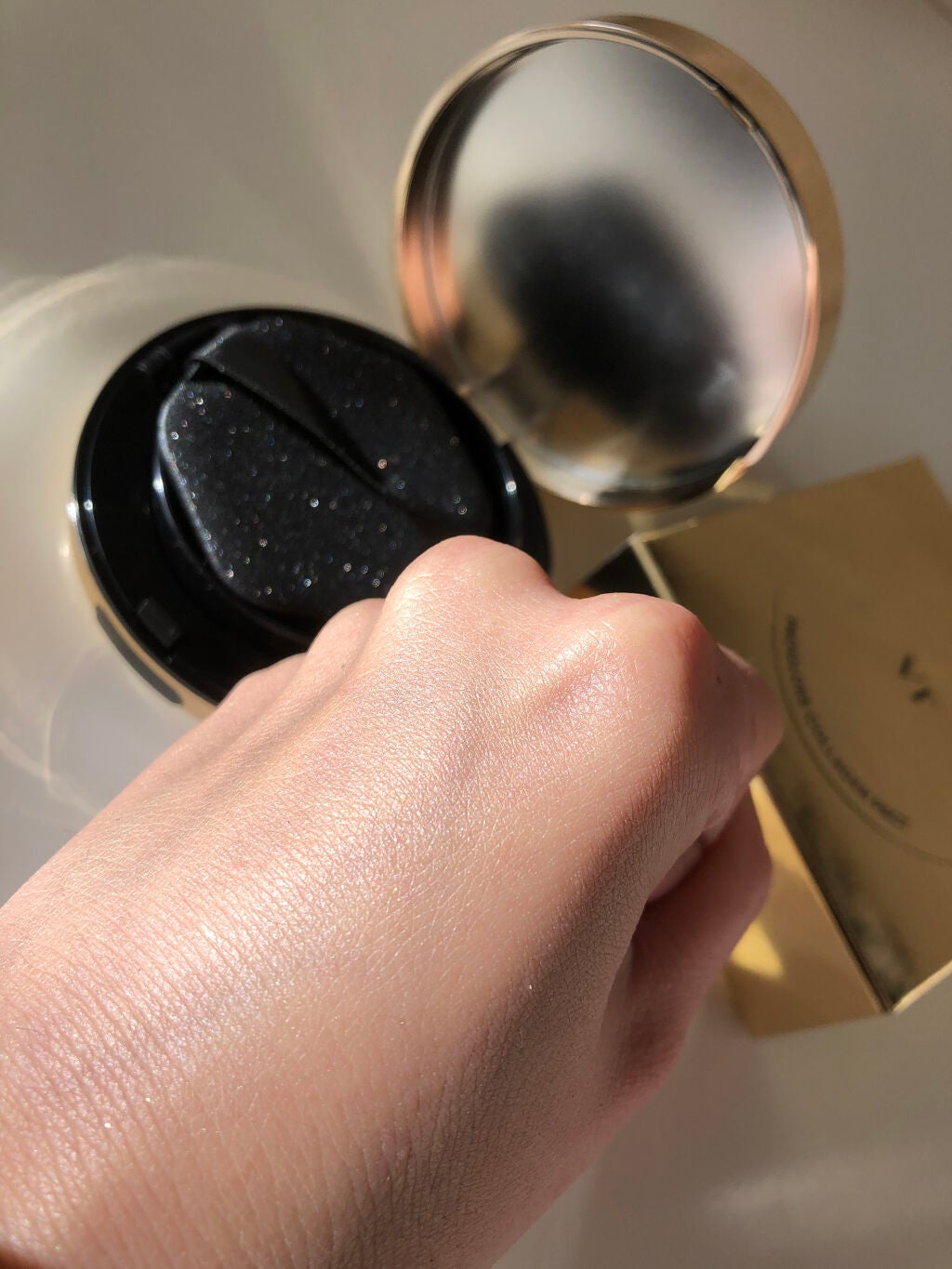 プログロス コラーゲンパクト/VT/クリーム・エマルジョンファンデーションを使ったクチコミ(3枚目)