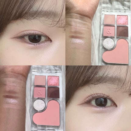 ベアレイヤーパレット/rom&nd/アイシャドウパレットを使ったクチコミ(3枚目)